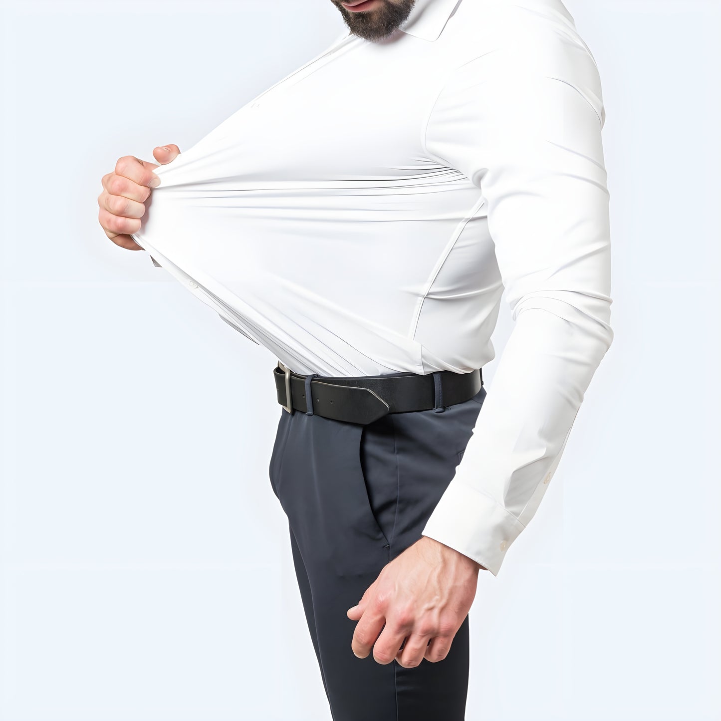 Leon™ | Strijkvrij Overhemd met Stretch