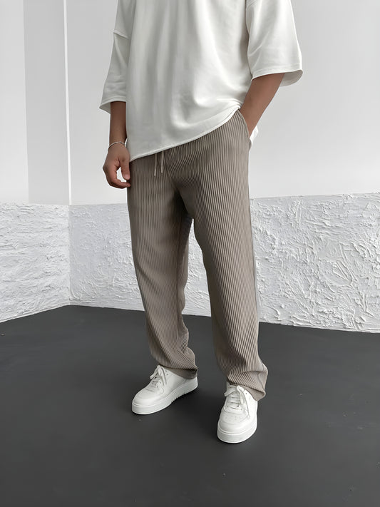 LUCA™ I Ribbed Relaxed Broek