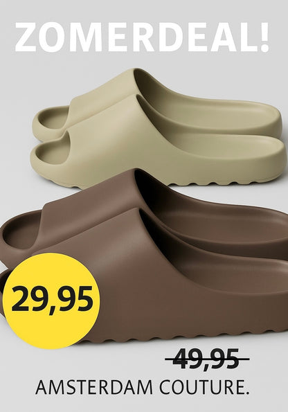JAX™ | Premium Zomerslippers met Zachte Demping & Antislip Grip