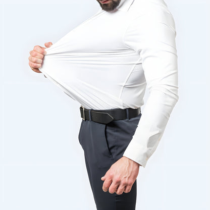 Leon™ | Strijkvrij Overhemd met Stretch